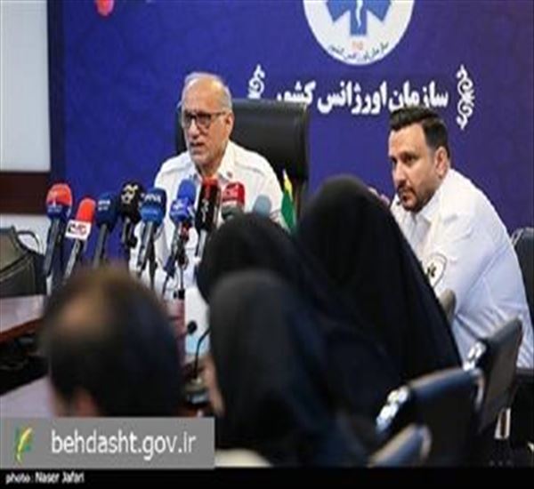 آماده‌باش کامل اورژانس کشور برای اربعین ۱۴۰۴/ قدردانی از همراهی مردم در بحران جنگ ۱۲ روزه