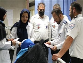 تداوم ارائه خدمات درمانی دانشگاه علوم پزشکی تبریز به زائران اربعین حسینی