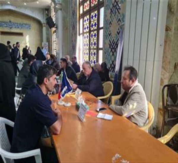 برگزاری میز خدمت دانشگاه علوم پزشکی تبریز در مصلی حضرت امام خمینی(ره)