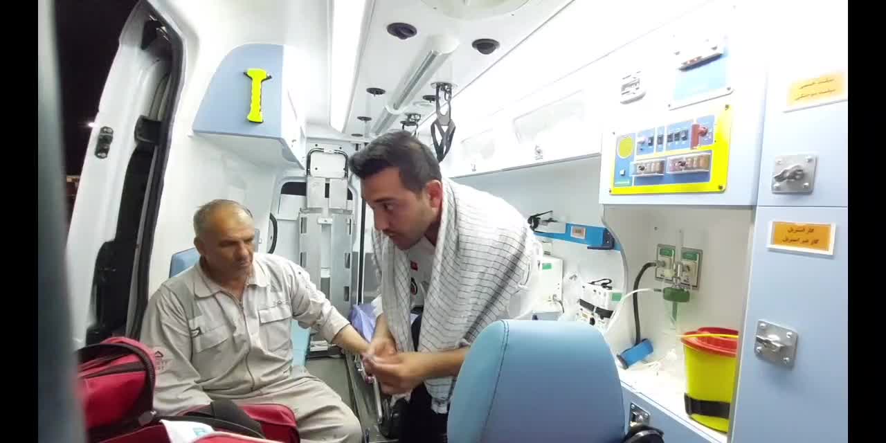 گزارش معاون درمان دانشگاه از ارائه خدمت به زائرین اربعین حسینی 1404/05/25